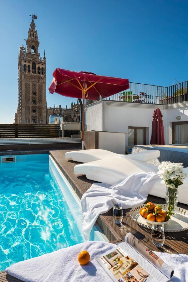 Cathedral Luxury Studio, Swimming Pool And Cathedral Views Sevilla Exteriör bild